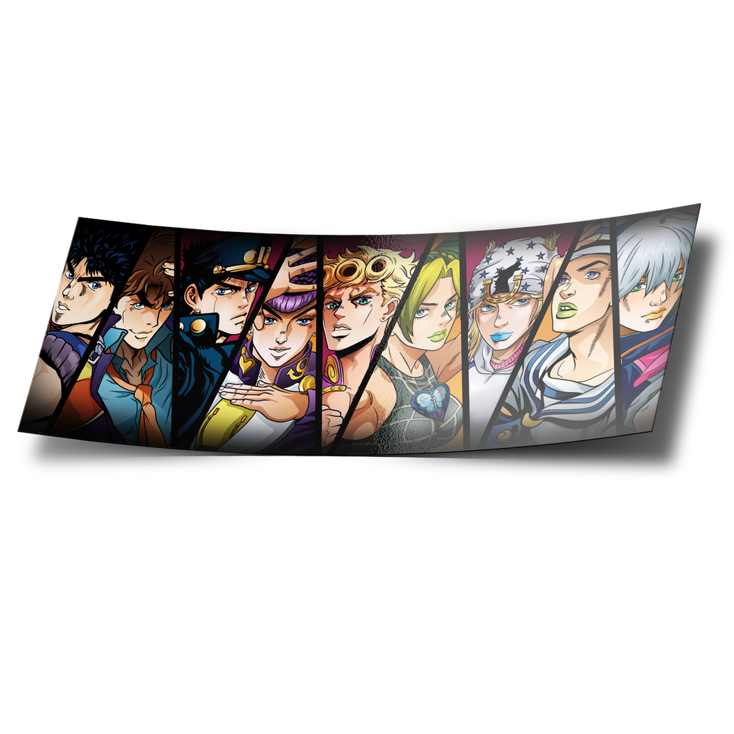 All 9 JoJos Slap Sticker 2025 ver.