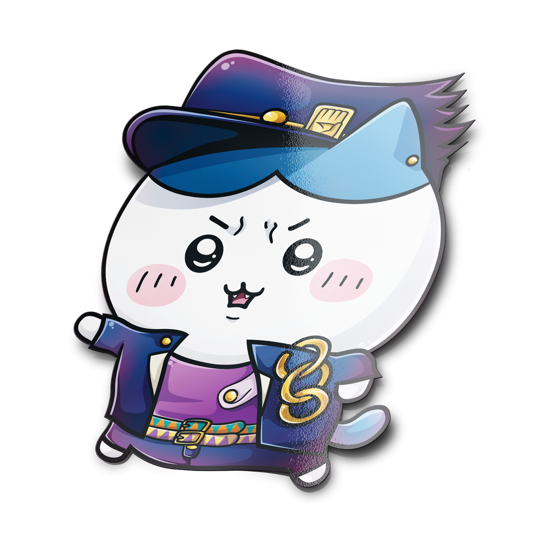 Nyataro Hachiware Vinyl Decal Car Sticker (PRE-ORDER)