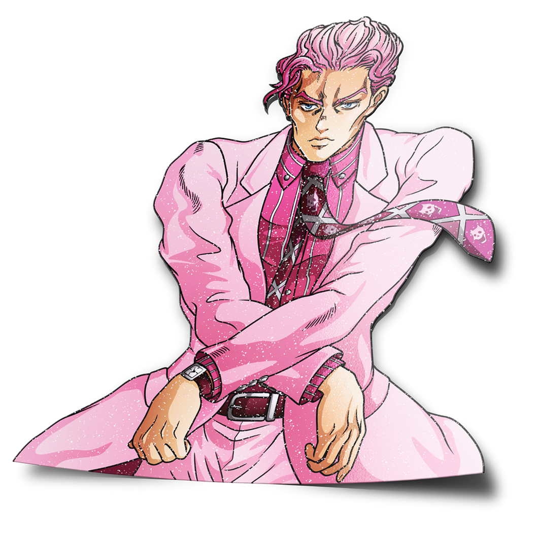 ★★LIMITED EDITION★★ SPECIALTY FINISH Pink Glitter Kira Sticker (PRE-ORDER)