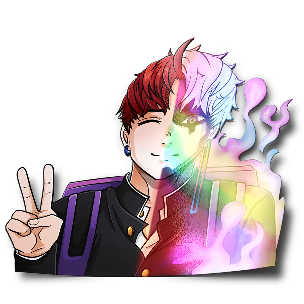 ★★LIMITED EDITION★★ Spot Holographic Evil Eye Sticker (PRE-ORDER)